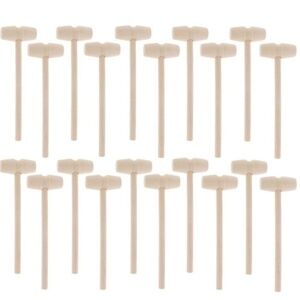 20ct Mini Wooden Hammer Mallet Shellfish Cracker Craft Jewelry